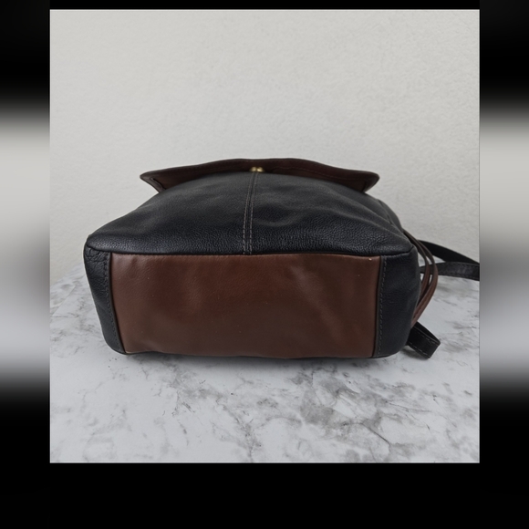 Fossil Black Leather Backpack - Picture 6 of 12